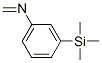 Benzenamine,  N-methylene-3-(trimethylsilyl)- 化学構造式