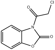 3-(2-CHLORO-ACETYL)-3H-BENZOOXAZOL-2-ONE 化学構造式