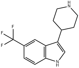 5-TrifluoroMethyl-3-(4-piperidinyl)-1H-indole price.