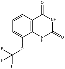 8-(三氟甲氧基)-2,4(1H,3H)-喹唑啉二酮, 959236-83-0, 结构式