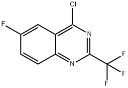 959238-11-0 QUINAZOLINE, 4-CHLORO-6-FLUORO-2-(TRIFLUOROMETHYL)-