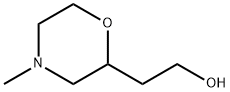 2-(4-METHYLMORPHOLIN-2-YL)ETHANOL Struktur