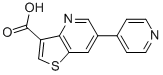 6-(PYRIDIN-4-YL)THIENO[3,2-B]PYRIDINE-3-CARBOXYLIC ACID Structure