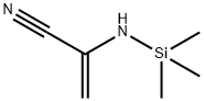 2-Propenenitrile,  2-[(trimethylsilyl)amino]- Struktur