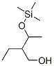 1-Butanol,  2-ethyl-3-[(trimethylsilyl)oxy]- 化学構造式