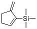 Cyclopentene,  5-methylene-1-(trimethylsilyl)-,959263-81-1,结构式