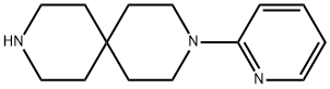 3-PYRIDIN-2-YL-3,9-DIAZASPIRO [5.5]UNDECANE 化学構造式