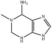 1H-Purin-6-amine,  2,3,6,9-tetrahydro-1-methyl- 化学構造式
