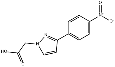959582-09-3 2-[3-(4-硝基苯基)-1H-吡唑-1-基]乙酸,1-(羧甲基)-3-(4-硝基苯基)-1H-吡唑