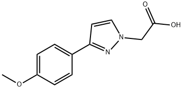959584-25-9 [3-(4-メトキシフェニル)-1H-ピラゾール-1-イル]酢酸