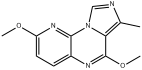 IMidazo[1,5-a]pyrido[3,2-e]pyrazine, 2,6-diMethoxy-7-Methyl- 化学構造式
