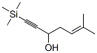 5-Hepten-1-yn-3-ol,  6-methyl-1-(trimethylsilyl)- 结构式