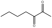 2,3-HEPTANEDIONE Struktur