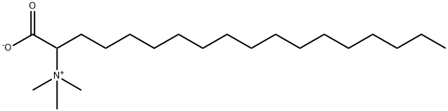 1-カルボキシラト-N,N,N-トリメチル-1-ヘプタデカンアミニウム 化学構造式