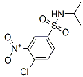 4-クロロ-N-イソプロピル-3-ニトロベンゼンスルホンアミド 化学構造式