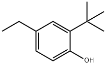 2-tert-Butyl-4-ethylphenol Struktur