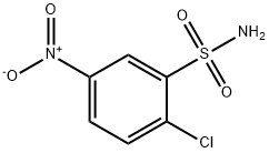 2-氯-5-硝基苯磺酰胺,96-72-0,结构式