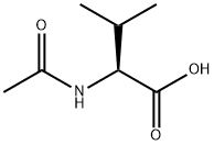 N-アセチル-L-バリン 化学構造式