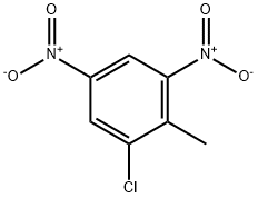 2-CHLORO-4,6-DINITROTOLUENE 化学構造式