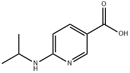 6-(isopropylaMino)nicotinic acid 化学構造式