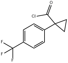 1-[4-(Trifluoromethyl)phenyl]cyclopropane-carbonyl  chloride