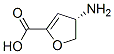 2-Furancarboxylicacid,4-amino-4,5-dihydro-,(4S)-(9CI) 化学構造式