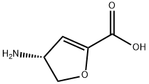 2-Furancarboxylicacid,4-amino-4,5-dihydro-,(R)-(9CI) 化学構造式