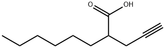 2-N-HEXYL-4-PENTYNOIC ACID Structure