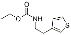 (2-thiophen-3-yl-ethyl)-carbaMic acid ethyl ester 化学構造式