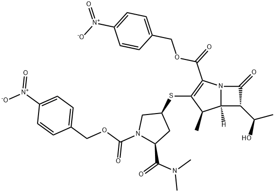 Protected meropenem