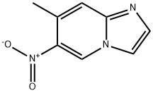 IMidazo[1,2-a]pyridine, 7-Methyl-6-nitro- 化学構造式