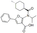 960522-02-5 3-Furancarboxylic  acid,  2-[[(trans-4-methylcyclohexyl)carbonyl](1-methylethyl)amino]-5-phenyl-