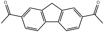 2,7-ジアセチルフルオレン 化学構造式