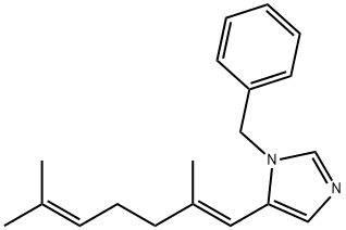 1-benzyl-5-(2,6-dimethyl-1,5-heptadienyl)imidazole Structure