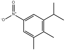 1,2-Dimethyl-3-(1-Methylethyl)-5-Nitrobenzene 结构式