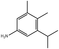 4,5-Dimethyl-3-(1-methylethyl)benzenamine Structure