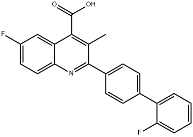 6-フルオロ-2-(2'-フルオロ[1,1'-ビフェニル]-4-イル)-3-メチル-4-キノリンカルボン酸 price.