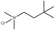 ネオヘキシルジメチルクロロシラン 化学構造式