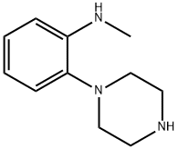 Benzenamine, N-methyl-2-(1-piperazinyl)- (9CI) 化学構造式