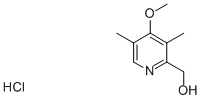 3,5-DIMETHYL-4-METHOXY-2-PYRIDINE Struktur