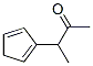 2-Butanone, 3-(1,4-cyclopentadien-1-yl)- (9CI),96302-27-1,结构式