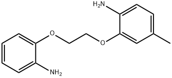 2-[2-(2-Aminophenoxy)ethoxy]-4-methyl-benzenamine 化学構造式