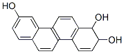 9-hydroxy-1,2-dihydro-1,2-dihydroxychrysene 结构式