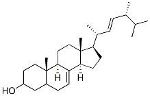 ergosta-7,22-dien-3-ol Struktur