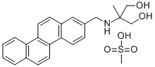 1,3-Propanediol, 2-((2-chrysenylmethyl)amino)-2-methyl-, methanesulfon ate (salt)|