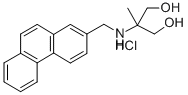 1,3-Propanediol, 2-methyl-2-((2-phenanthrenylmethyl)amino)-, hydrochlo ride,96404-35-2,结构式