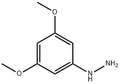 3,5-DIMETHOXY-PHENYL-HYDRAZINE 化学構造式