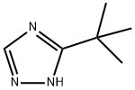 3-tert-butyl-1H-1,2,4-triazole Struktur