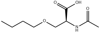 3-butoxy-2-acetylaminopropionic acid,96474-20-3,结构式