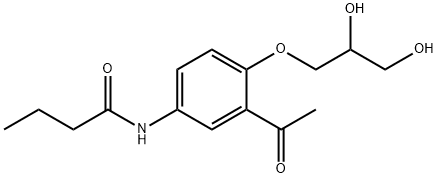 醋丁洛尔杂质F,96480-91-0,结构式
